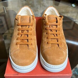 Camper Women's Runner Up in Medium Brown, Sz7 / 37 EU